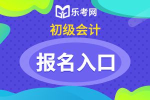 初级会计师2020年报名官网是哪里？